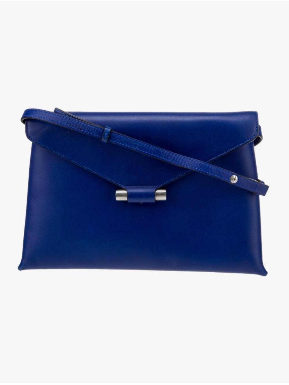 Stuart Weitzman Blue Leather Crossbody Bag